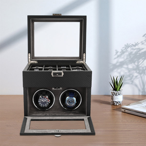 Built in watch winder on sale drawer